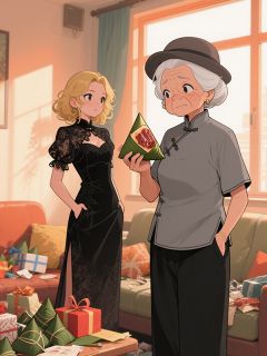 端午节当天，婆婆逼我吃粽生子